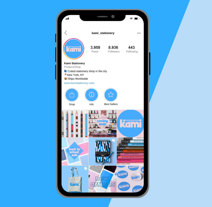 Kami is a New York based stationery brand appealing to pre-teens and teens#Branding #Socials #EmailMarketing #ContentStrategy #Packaging