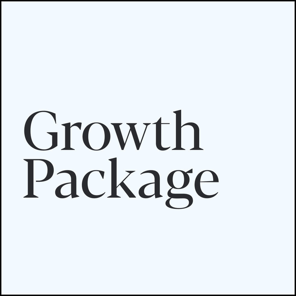 GROWTH PACKAGE Starting at $5,200/month ✦ Up to 8 email campaigns per month ✦ Advanced audience segmentation and targeting ✦ Automated email flows (up to 3 sequences) ✦ A/B testing ✦ Monthly detailed reporting with recommendations